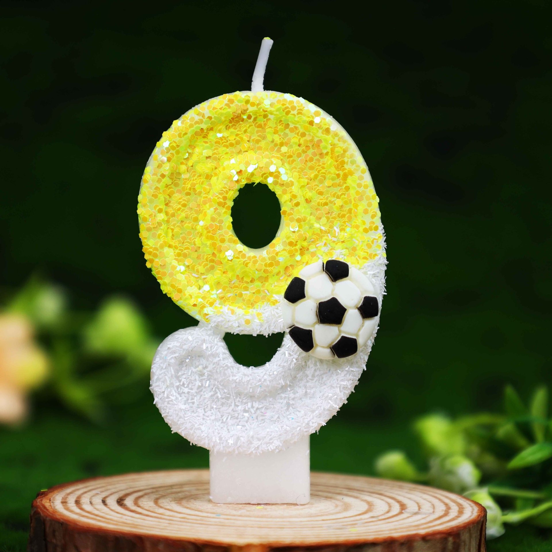 Yellow White Sequins Sports Fo - đánh giá và giá Candle Supplies Usa