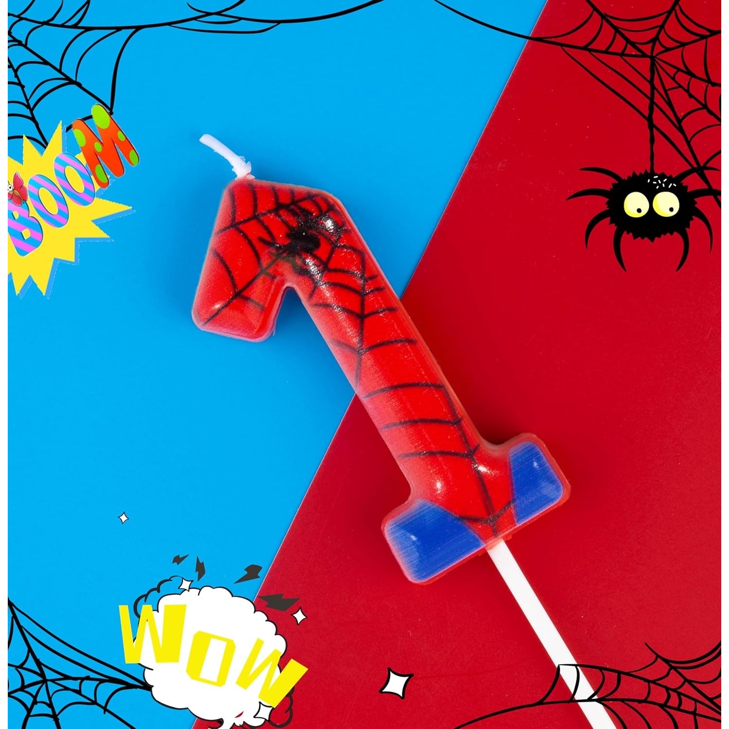 Spider Party 0-9 Birthday Cand - đánh giá và giá Candle Supplies Usa